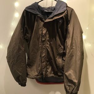 NWOT Olive green/Brown North Face Jacket
